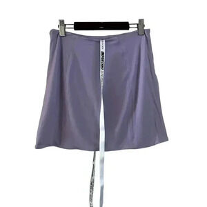 NWT Mistress Rocks Los Angeles Mini Skirt Lavender Size Zip Noble Lilac Small